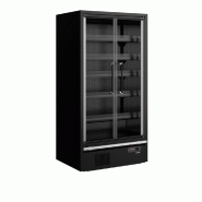 Vitrine réfrigérée pour supermarché à froid positif 1018mm Profondeur 740mm Galaxy+ GP10FGD Black TEFCOLD