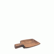 Aulica Planche à fromage et charcuterie avec manche 32x15x3.5cm - marron 285601