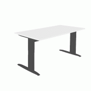 Bureau droit blanc/ant l.1200 x p.800 mm - 9300112