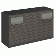 Comptoir Vertigo H T04 dble nat. L170cm - 3 tab.Coulis. 6tab.Amovib - anthracite