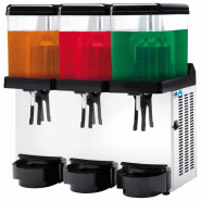 Distributeur de boissons froides 3 bacs monophasé avec 3x12 l - 600... - PEAA0013