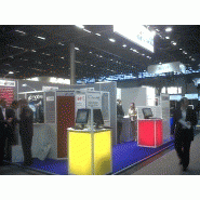 Stand d'exposition complet - filigrane
