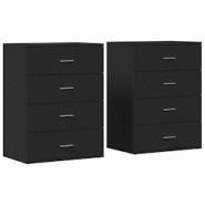 Helloshop26 - Buffet bahut commode armoire meuble de rangement organisateur cuisine salle de séjour salons lot de 2 60 x 39 x 80 cm 02_0036923 - 3000 Helloshop26 - Buffet bahut commode armoire meuble de rangement organisateur cuisine salle de séjour salons lot de 2 60 x 39 x 80 cm 02_0036923 - 3000