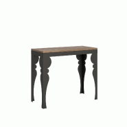 Itamoby Console Extensible 90X40/300 Cm Paxon Evolution Chêne Nature Structure Anthracite - marron VE300COPXNEVO-QN-AN