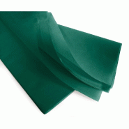 Papier de soie vert sapin 17g/m² 50x75cm - par 240 feuilles
