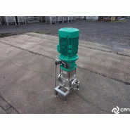 Pompe WILO - 7.5 kW - Modèle MVI3204-2/16/V/3-400-50-2 - 2003 - DN 80 - 16 bar Pompe WILO - 7.5 kW - Modèle MVI3204-2/16/V/3-400-50-2 - 2003 - DN 80 - 16 bar