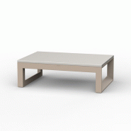 Pouf lounge ottoman FRAME - écru