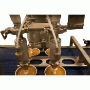 Robot dépose automatique de meringue pour les tartelettes - mecanic'air