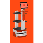 Robot de livraison à interaction intuitive - Autonome 9h - Korben Delivery Carry Bot