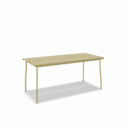 Table d'extérieur en métal FLANER - jaune