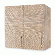 Bio Bamboo® - Serviette à couverts jetable, 40 x 40 cm, extrêmement douce, compostable, viscose de bambou, 600 pièces, cacao - marron Bambou 80501