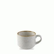 Churchill Tasse empilable en Barley White Stonecast - 220 ml - Finedine - SWHSVSC81