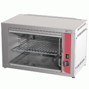Diamond - Salamandre électrique, avec grille réglable par levier - réf. WR-ES40-50 - inox AKS-WR-ES40-50