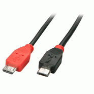 LINDY usb 2.0 cable type micro-b/micro-b otg 2m micro-b