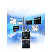 Portatif radioamateur bi-bande d-star avec waterfall id-52e Portatif radioamateur bi-bande d-star avec waterfall id-52e