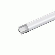 SOLOLED Kit Profilé D'Angle En Aluminium Pour 2M Led, 2000X15,8X15,8Mm - gris 0803173015983