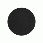 Stil Casa, set de 12 sous-plat unies, polyuréthane cousu, Ø 30 cm, finition Saffiano couleur noire. - STP30D-SA-N Stil Casa, set de 12 sous-plat unies, polyuréthane cousu, Ø 30 cm, finition Saffiano couleur noire. - STP30D-SA-N
