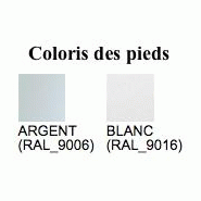 Table de réunion ovale Meeting - Quadrifoglio. - Blanc 9010, 240, Blanc_0