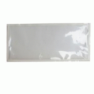 23043-q3- 5 films protection de la vitre pour cabines de sablage - 55 x 25 cm - oc pro