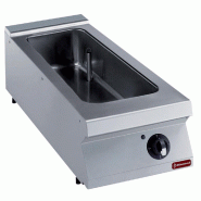 Bain-marie électrique 4 gn 1/3 hauteur 150 mm a poser - PE22/BM4T-N