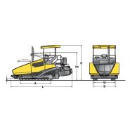 Bf 900 c  finisseur d'autoroute