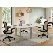 Bureau bench 3 personnes Vanesco Exmob livrable en 3 à 5 jours