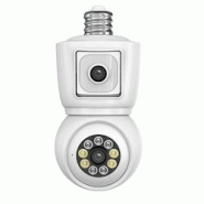 Caméra De Surveillance Vidéo Intelligente Vision Nocturne Suivi Mouvement 360° YONIS - blanc 3615616911427 Caméra De Surveillance Vidéo Intelligente Vision Nocturne Suivi Mouvement 360° YONIS - blanc 3615616911427