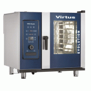 Four à convection à gaz avec vapeur directe et système de nettoyage automatique, 6x GN 1/1 895x817x846 mm - VIRTUS - 4068875007926 Four à convection à gaz avec vapeur directe et système de nettoyage automatique, 6x GN 1/1 895x817x846 mm - VIRTUS - 4068875007926