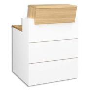Gautier office banque daccueil l80 sunday chêne - dimensions l80 x h110/74 x p83 cm Gautier office banque daccueil l80 sunday chêne - dimensions l80 x h110/74 x p83 cm