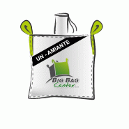 LOT de 10 BIGBAGS Occasion 90x90x110, SWL: 1000 kg, JR+SI+FP, sache cousue, UN-amiante