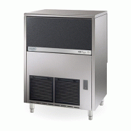 Machine à glaçons pleins 71kg/24h réserve 40kg condenseur air pompe de vidange Brema