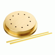 Matrice à pâtes en bronze pour spaghetti chitarra 2 x 2 mm