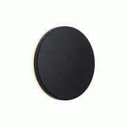 Nordlux Applique murale ARTEGO Round Aluminium Noir, H.15 - IP54 - LED Module / Extérieur - noir 5701581410183