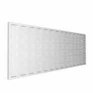 Panneau 1200x450mm 84 trous - blanc Panneau 1200x450mm 84 trous - blanc