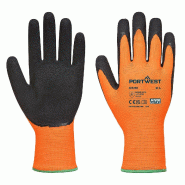 Portwest Gants Grip HiVis Latex Orange/Noir L - Taille 9 - 9 orange A340ORBL