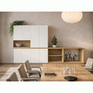 Rangements en mélaminé Linea Maro composable sur mesure