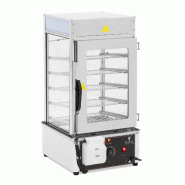 Royal Catering - Royal Catering Cuiseur vapeur professionnel avec 5 grilles de 30 x 29,5 cm de 30 à 110 °C - Cuit vapeur Vitrine chauffante Vitrine