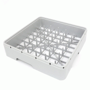 Sammic Panier à vaisselle pour lave-vaisselle professionnel, structure robuste et durable, dimensions 450 x 450 x 110 mm, idéal pour la vaisselle -