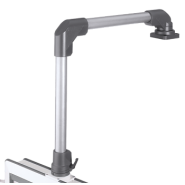 Système de bras de suspension industriel avec tube rond GT 48/2 pour boîtier de commande Système de bras de suspension industriel avec tube rond GT 48/2 pour boîtier de commande