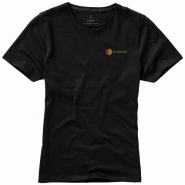 T-shirt manches courtes pour femme Nanaimo 38012993 - Col côte en tricot plat - 100% coton peigné Ringspun T-shirt manches courtes pour femme Nanaimo 38012993 - Col côte en tricot plat - 100% coton peigné Ringspun