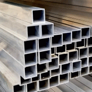 Tubes carrés en aluminium - 50 x 50, 2_0