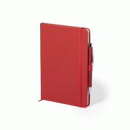 Bloc-notes rouge et stylo assortis - 8412536821110