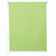 Décoshop26 - Store enrouleur de fenêtre occultant protection solaire store à tirage latéral 80x230cm opaque vert clair 04_0004587 - 3000471732698