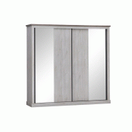 Deladeco Matelpro - Armoire adulte portes coulissantes chêne blanc/marron Maxime - Moderne & Design -Chêne blanc/marron - -Types de portes: Couliss Deladeco Matelpro - Armoire adulte portes coulissantes chêne blanc/marron Maxime - Moderne & Design -Chêne blanc/marron - -Types de portes: Couliss