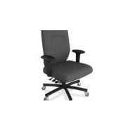 Ecentric exécutif - chaise de bureau - ergo centric - 5 roulettes doubles en nylon