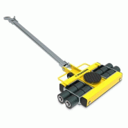 Patins rouleurs MLSF10 - 88 kN - 12 roues - Poignée à traction