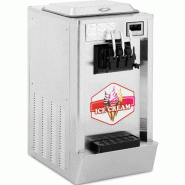 Royal Catering - Royal Catering RCSI-18 Machine à glace italienne 1640 W 23 l/h 3 parfums Machine à glace italienne pro - argenté inox 4062859131379