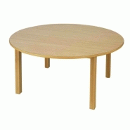 TABLE D'ÉCOLE RONDE TABLE D'ÉCOLE RONDE