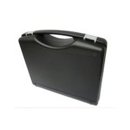 Valises Plastique T2017 - Polypropylène léger - 43x29 cm - Fermoir Rouge ou Noir