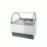 Vitrine ventilée pour glace MILLENNIUM LX129 (630 / 118 L) Blanc TEFCOLD